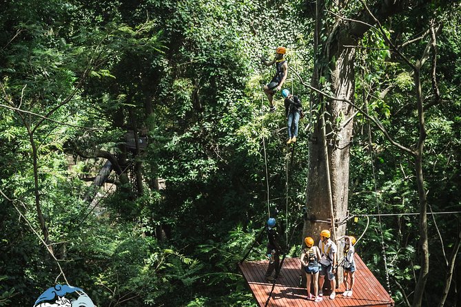 Phuket Hanuman World Zipline Tickets - 10 Platforms - Ticket Inclusions