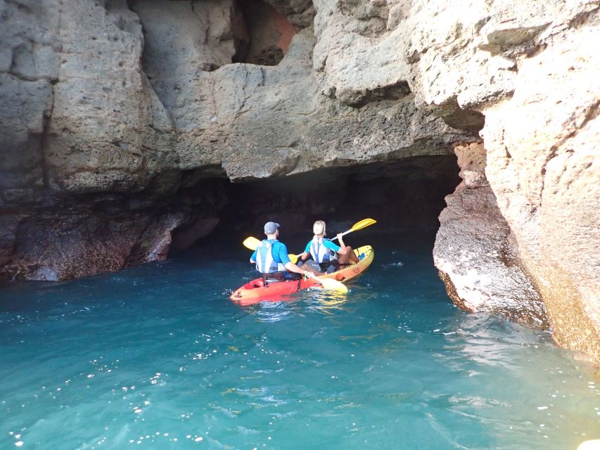 Playa De Mogán: Guided Kayak and Snorkeling Tour - Full Description