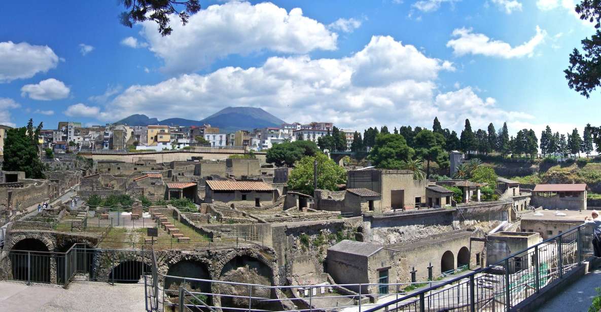 Pompeii, Oplontis and Herculaneum From the Amalfi Coast - Booking Information