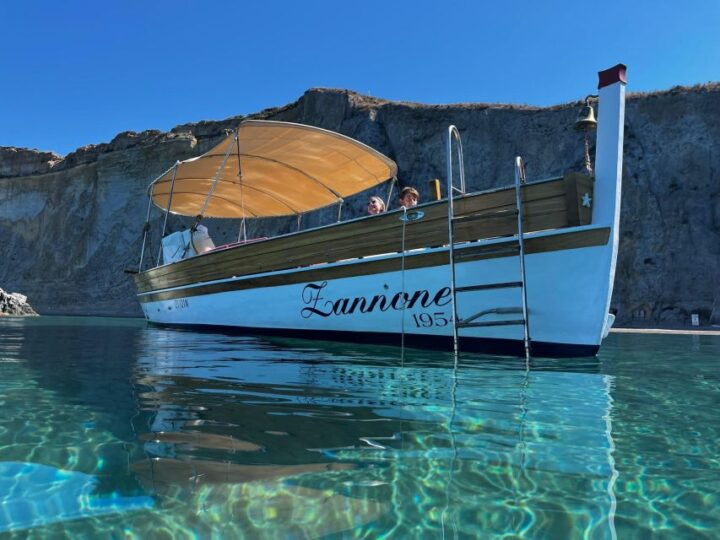 Ponza: Boat Excursion on Board Zannone 1954 - Booking Information