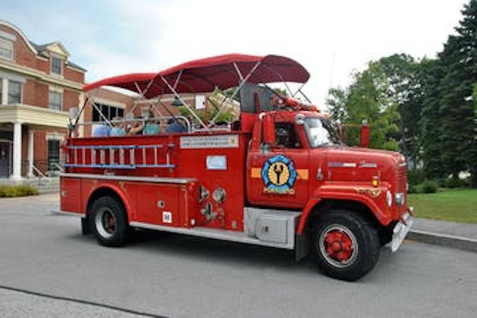 Portland, Maine: Tour in Vintage Fire Engine - Experience Highlights