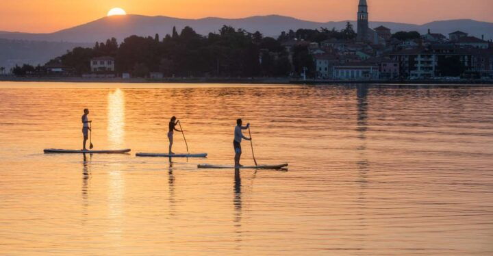 Portorož: Sunset Coastline Stand-Up Paddleboarding Tour - Available Languages and Cancellation Policy