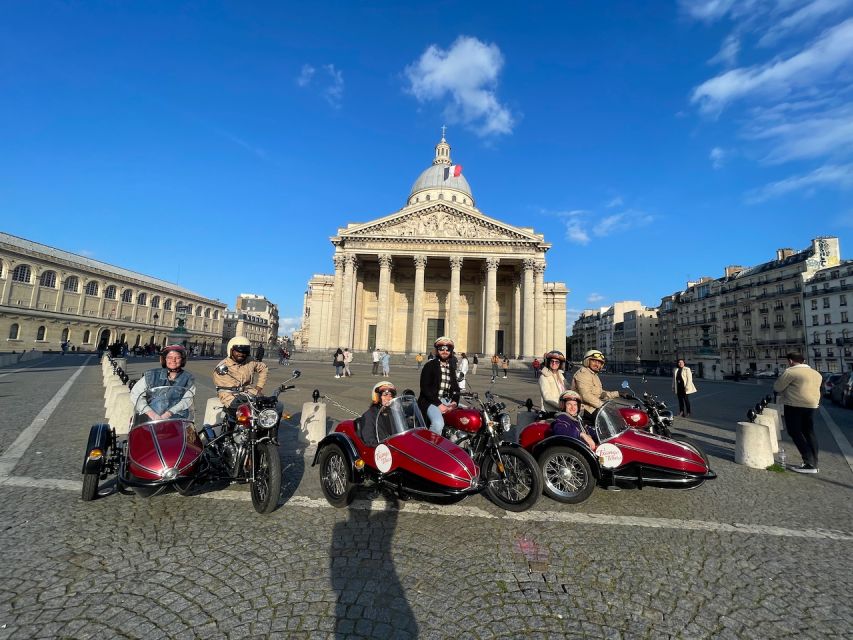 Premium Paris Highlights Sidecar Tour - Booking Information