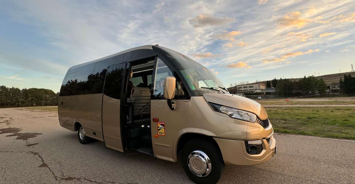 Private 24-seat Coach Transfer: From Bari Airport to Matera - Booking Information