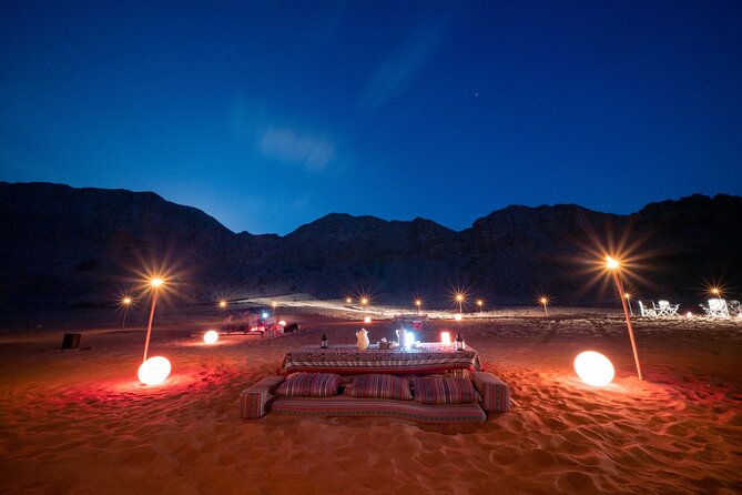 Private 4x4 Mleiha Desert Overnight Camping, Stargazing With BBQ Dinner - Experience Highlights