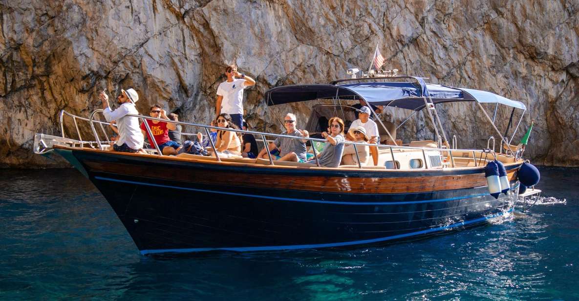 Private Amalfi Coast Boat Tour From Sorrento - Scenic Description