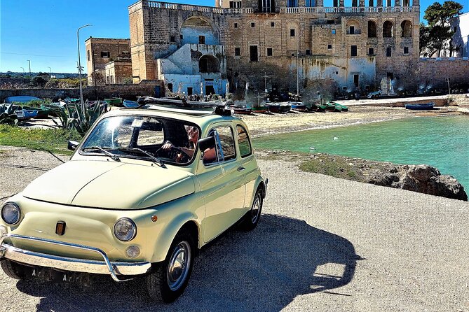 Private and Guided Tour With Vintage Fiat in Ostuni and Cisternino - Ostuni Exploration