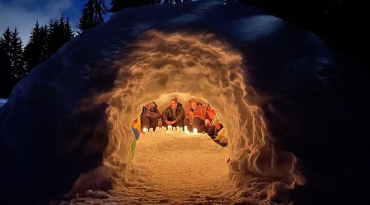 Private Appetizer in an Igloo - Experience Highlights in the Snow