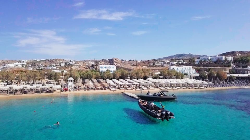 Private Boat Cruise to the South Coast of Mykonos - Inclusions and Exclusions