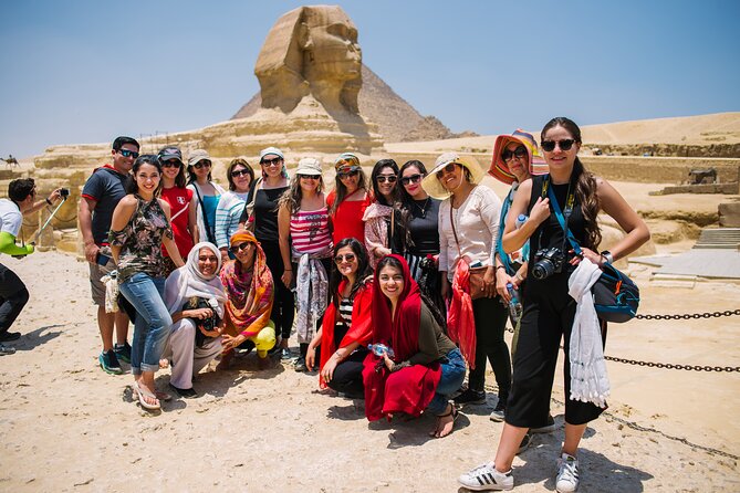 Private Full Day Tour Giza Pyramids Sphinx Saqqara and Memphis Including Lunch - Itinerary Highlights