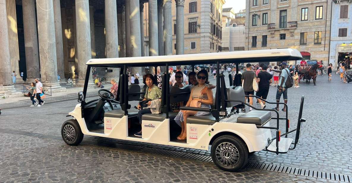 Private Golf-Cart Tour in Rome - Tour Highlights