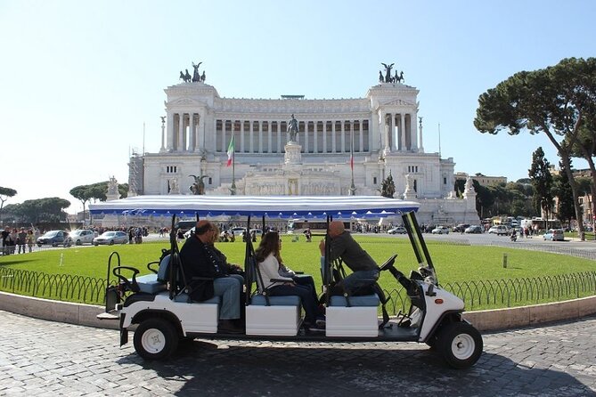 Private Golf Cart Tour: Romes Timeless Charm Revealed - Booking Information