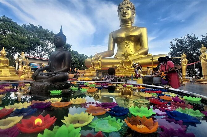 Private Half Day Tour Pattaya Floating Market and Buddha Mountain - Exploring Buddha Mountain Highlights