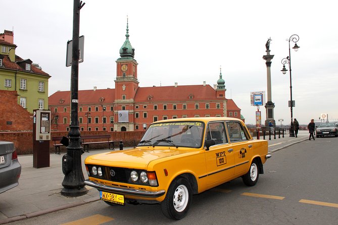 Private Historical Tour of Warsaw by a Retro Fiat With Pickup - Booking Process and Pricing Details