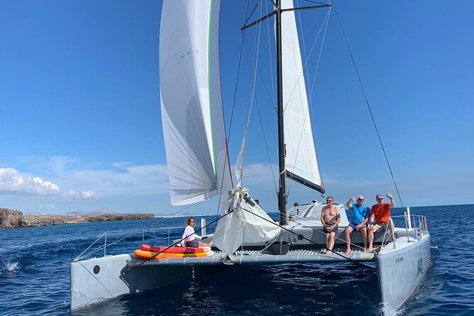 Private Sailing Tour on Board a Racing Catamaran From Playa Blanca - Inclusions and Exclusions