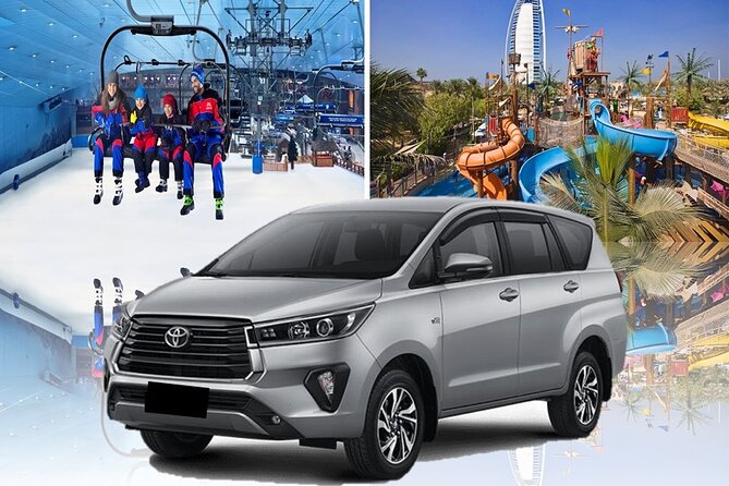 Private Transfer From Dubai Hotels to Ski Dubai/Wild Wadi - Destinations Covered