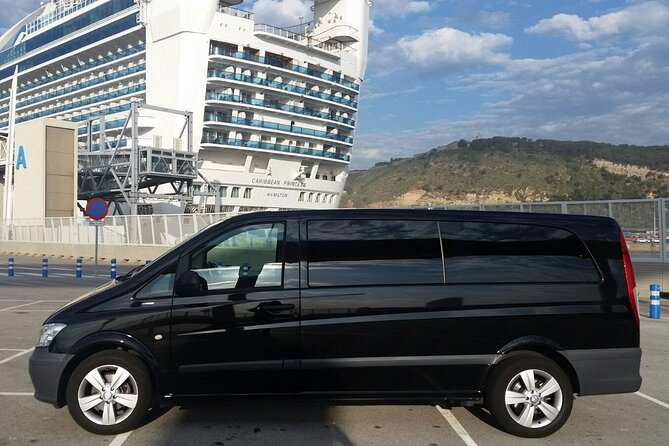 Private Transfer Tarragona Port to Barcelona/Hotels - Time Confirmation and Punctuality