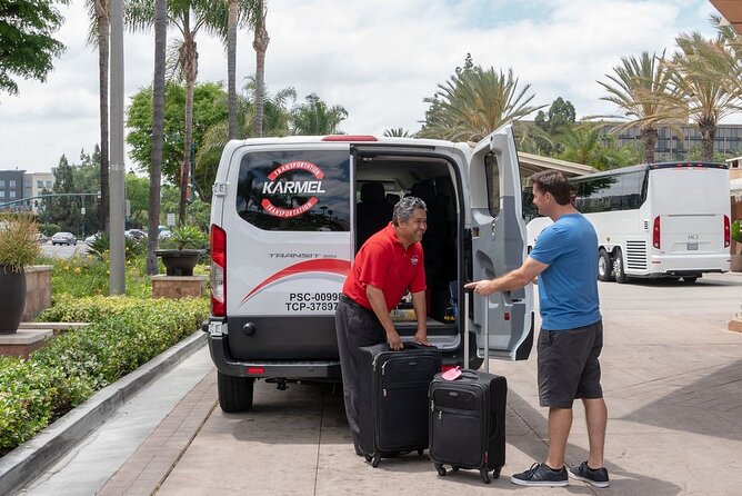 Private Van Airport Arrival Transfer: John Wayne Airport to Anaheim Resort Area - Service Accessibility