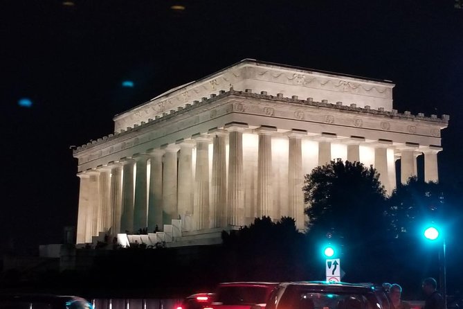 Private Washington DC Night City Tour With Stops at 6 Top Sites - Sightseeing Stops Included