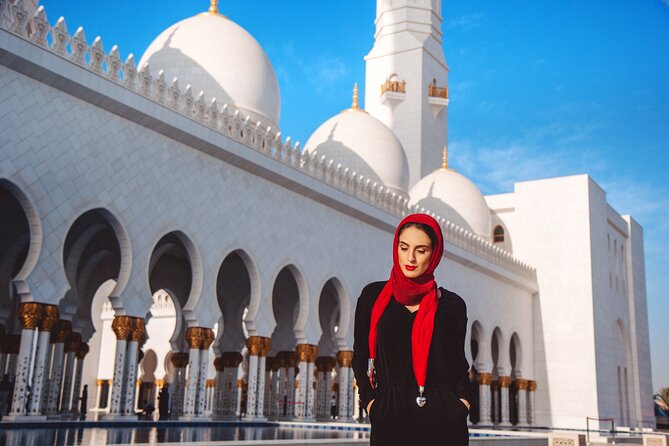 Professional Photoshoot at Sheikh Zayed Mosque in Abu Dhabi - Maximum Travelers Allowed