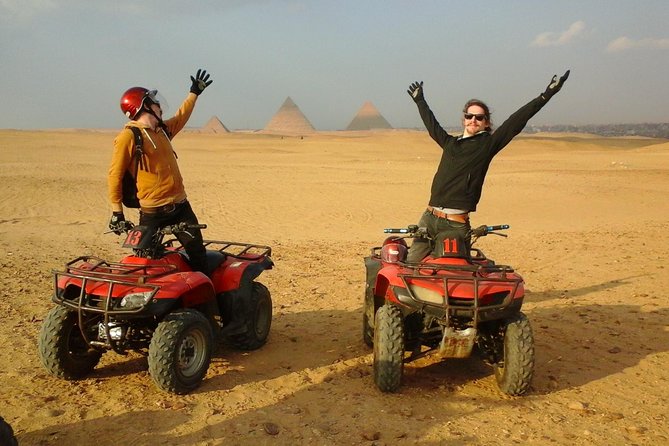 Quad Bike Trip At Desert of Giza Pyramids - Overview of the Quad Bike Trip