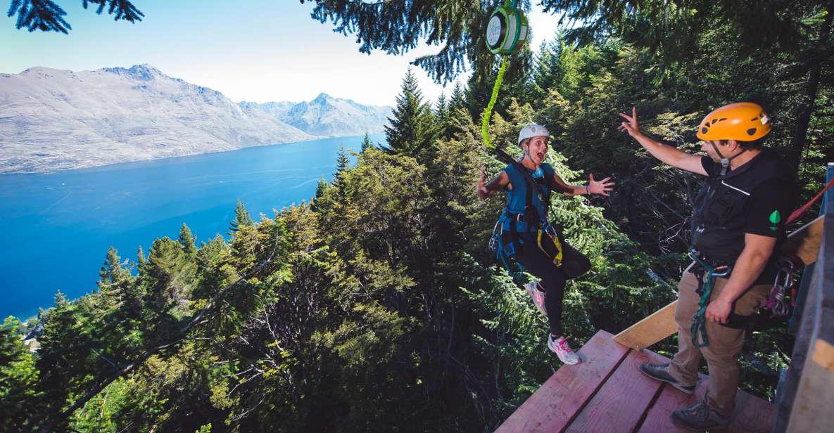 Queenstown: 1-Hour Zipline Tour With 2-Lines & 21-Meter Drop - Group Size and Location