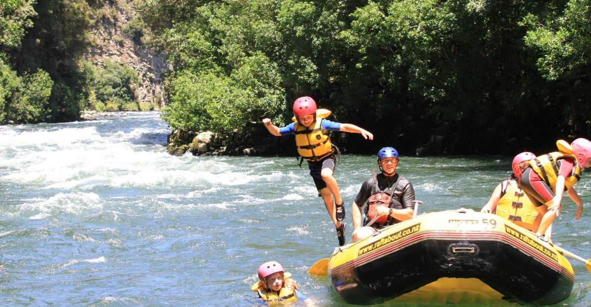 Rangitaiki Rafting Grade 2 - Pickup Details and Weight Limit