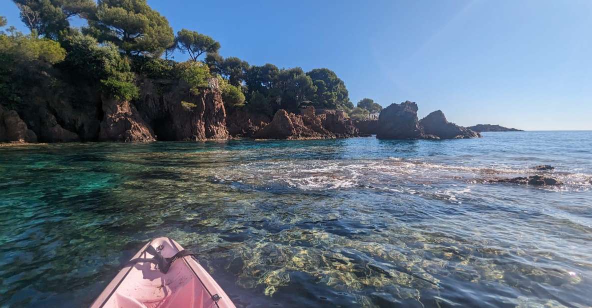 Red Rocks of Agay, Esterel Kayak Guided Visit - Booking Information