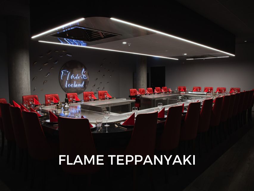 Reykjavík: 7-Course Teppanyaki Tasting Menu With Fire Show - Booking Information
