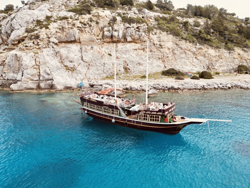 Rhodes: All Inclusive Day Cruise With BBQ & Unlimited Drinks - Itinerary Highlights