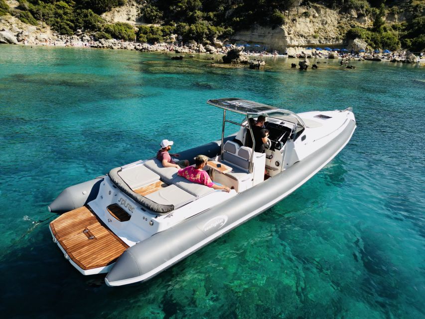 Rhodes: Luxury Private RIB Boat to Symi Island or Lindos - Duration: 6 Hours
