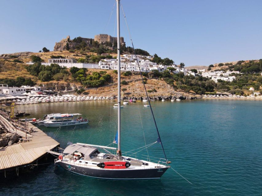 Rhodes Town: Private Sailing Cruise With Swim Stops & Meal - Experience Highlights