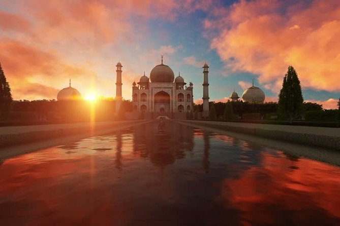 Romantic Sunset With Taj Mahal at Agra From Delhi - Itinerary Overview