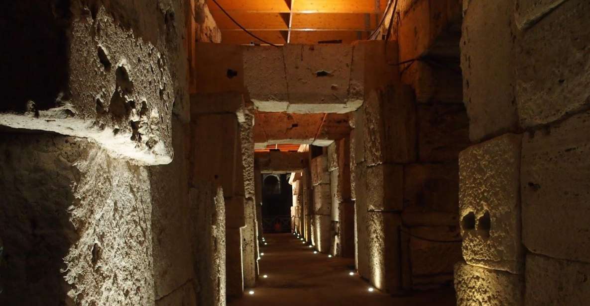 Rome: Ancient History and Colosseum Underground Tour - Important Information