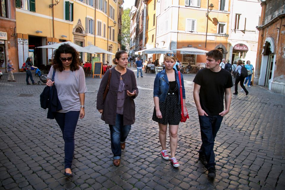 Rome: Foodie Walking Tour of Roman Neighborhoods - Inclusions and Booking Information