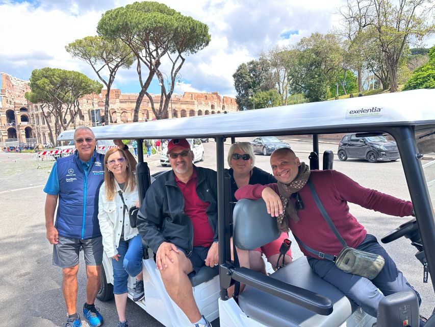 Rome in Golf Cart 7 Hours Unforgettable Full Immersion - Tour Highlights