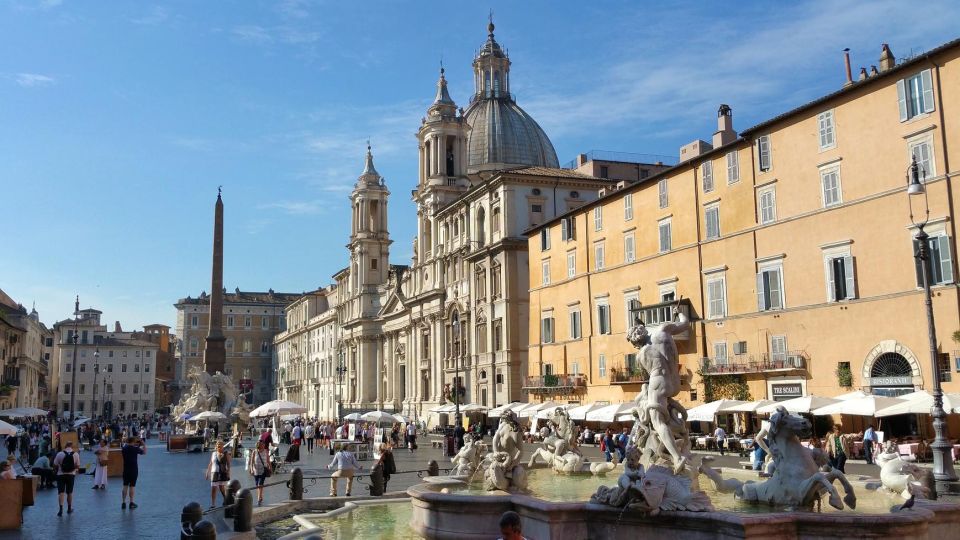 Rome Wheelchair Tour: Accessible Squares and Fountains - Language and Accessibility Information