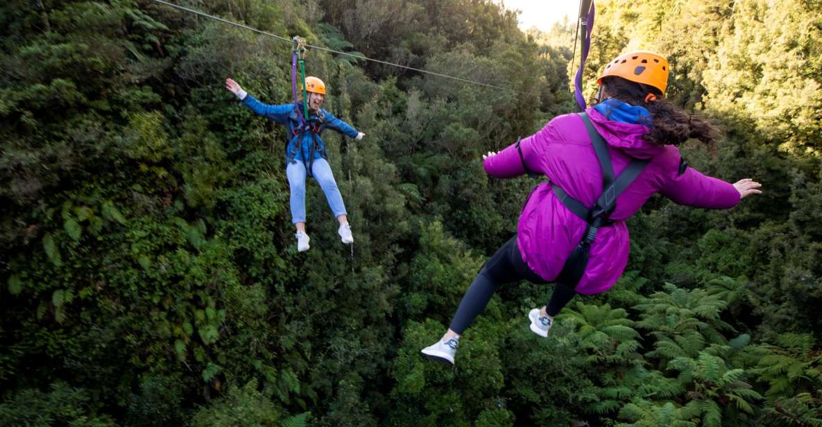 Rotorua: Ultimate Guided Zipline Tour W/ Volcanic Cliff Walk - Booking Information