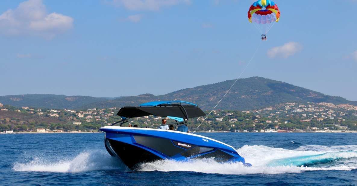 Sainte Maxime: Parasailing - Duration and Height Information