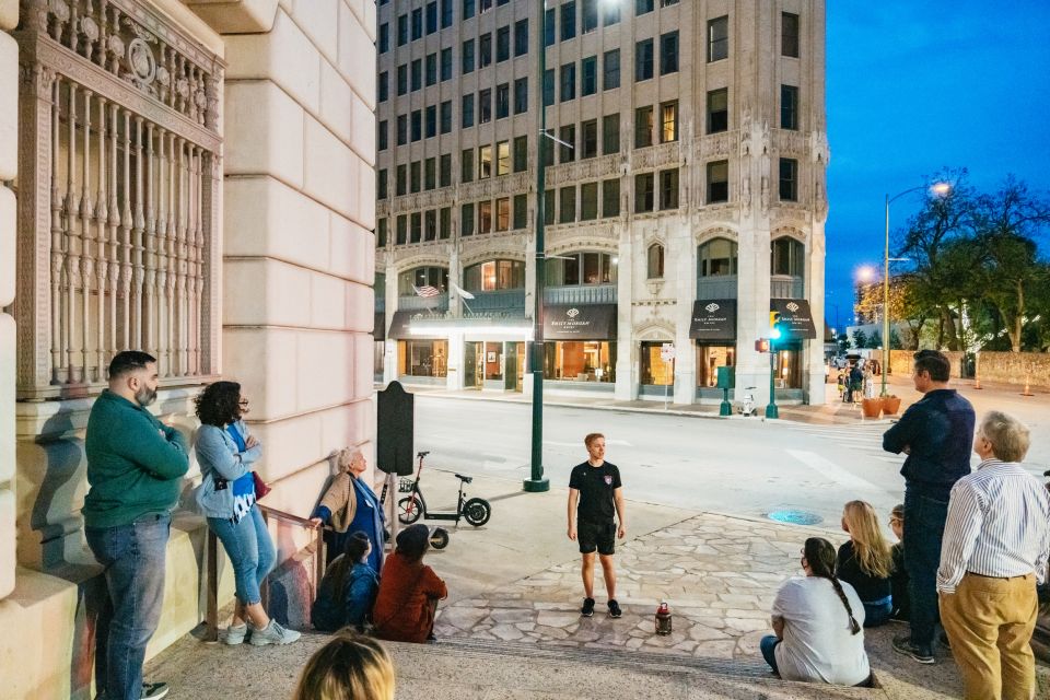 San Antonio: Ghosts and Dark History Guided Walking Tour - Tour Experience