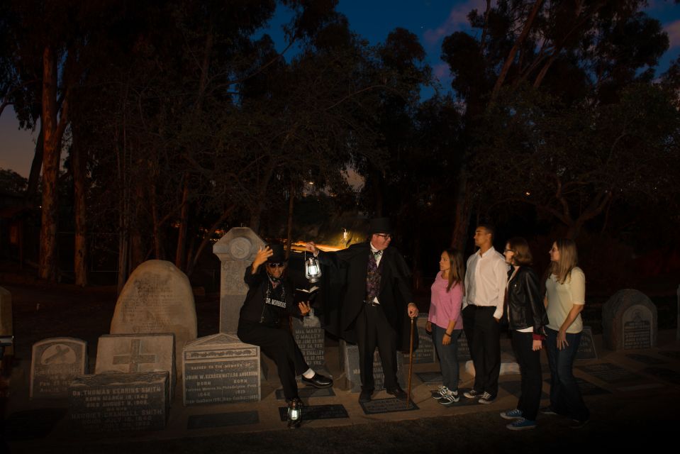 San Diego: Ghosts & Gravestones Trolley Tour - Experience Highlights and Tour Locations