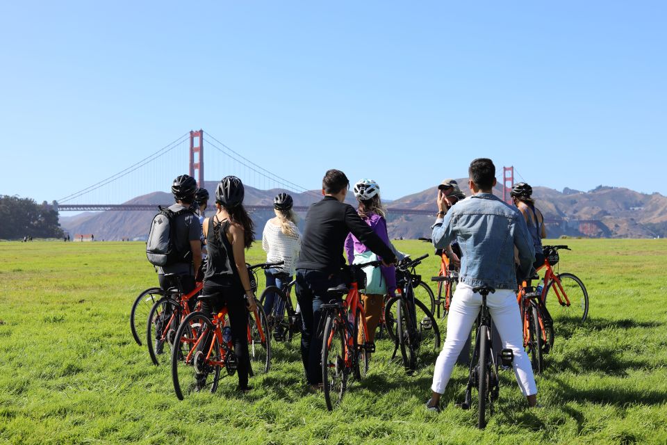 San Francisco: Bike Rental From Golden Gate Bridge With Map - Booking Information