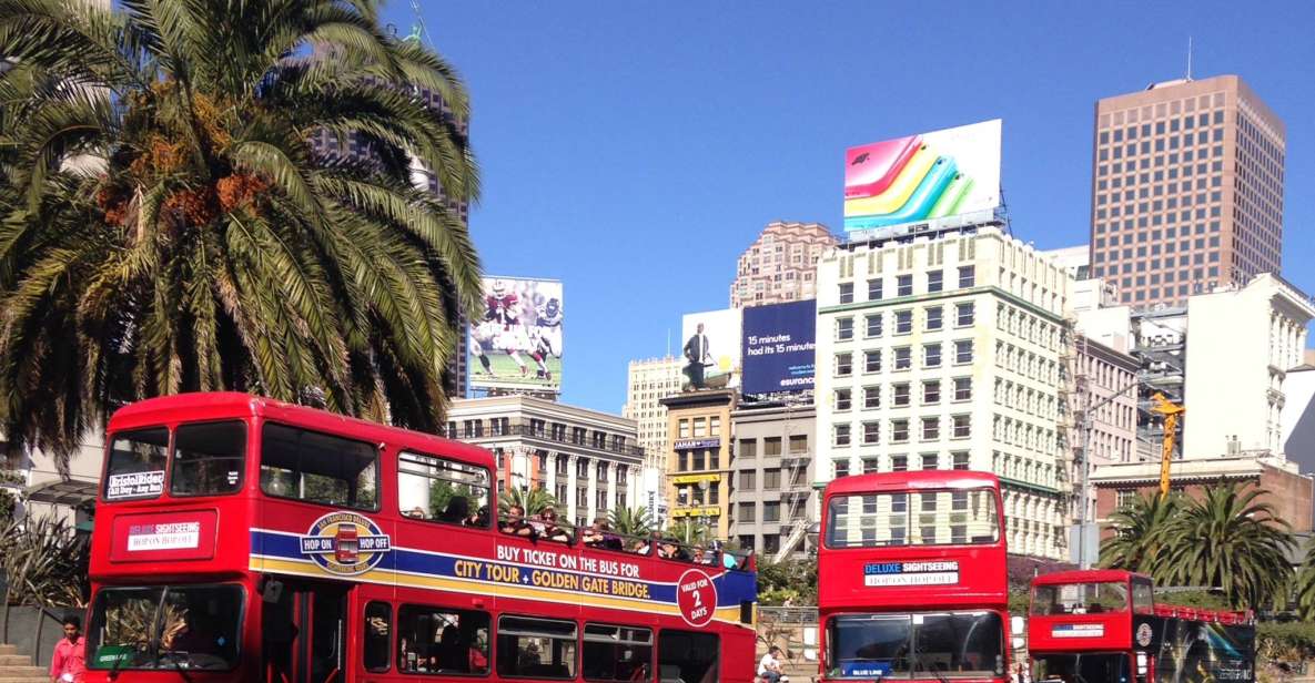 San Francisco: Hop-On Hop-Off Deluxe Bus Tour With 15 Stops - Review Summary