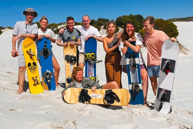 Sandboarding in Atlantis Dunes - Participant Requirements