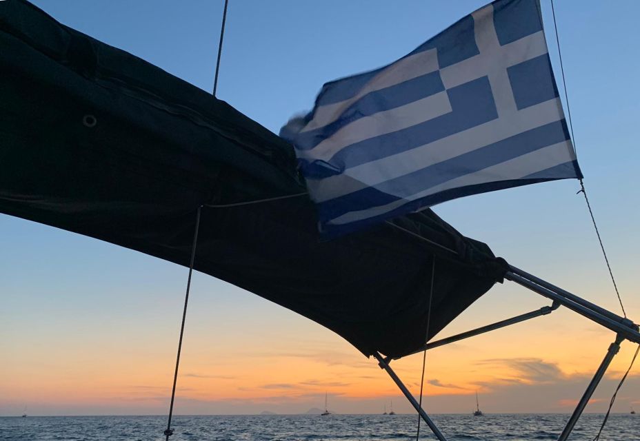 Santorini: Private 5-Hour Sunset Sailing Tour With Dinner - Activity Description