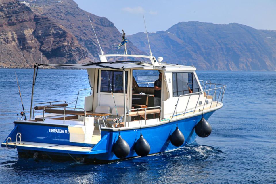 Santorini Private Cruise Sightseeing Tour With BBQ & Drinks - Inclusions and Price