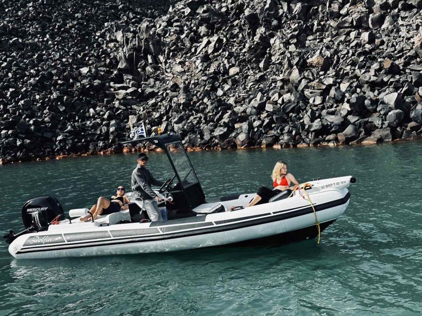 Santorini: Private RIB Cruise With Volcano & Thirassia Visit - Inclusions