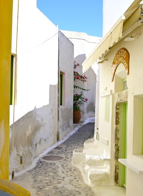 Santorini: Pyrgos and Megalochori Villages With Wine Tasting - Culinary Experience