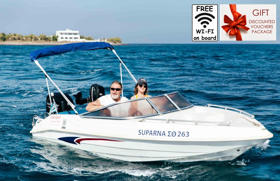 Santorini: Rent a Speedboat License Free - Activity Provider & Duration
