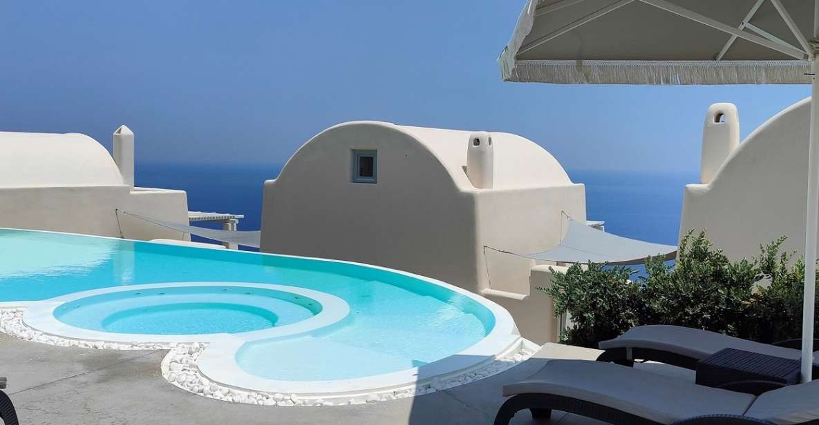 Santorini: Spa Massage Break Pool Day Access for 3-9 Friends - Experience Highlights